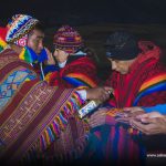 Andean priest in ceremony