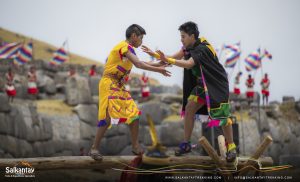 Series of tests of value in Warachikuy ceremony