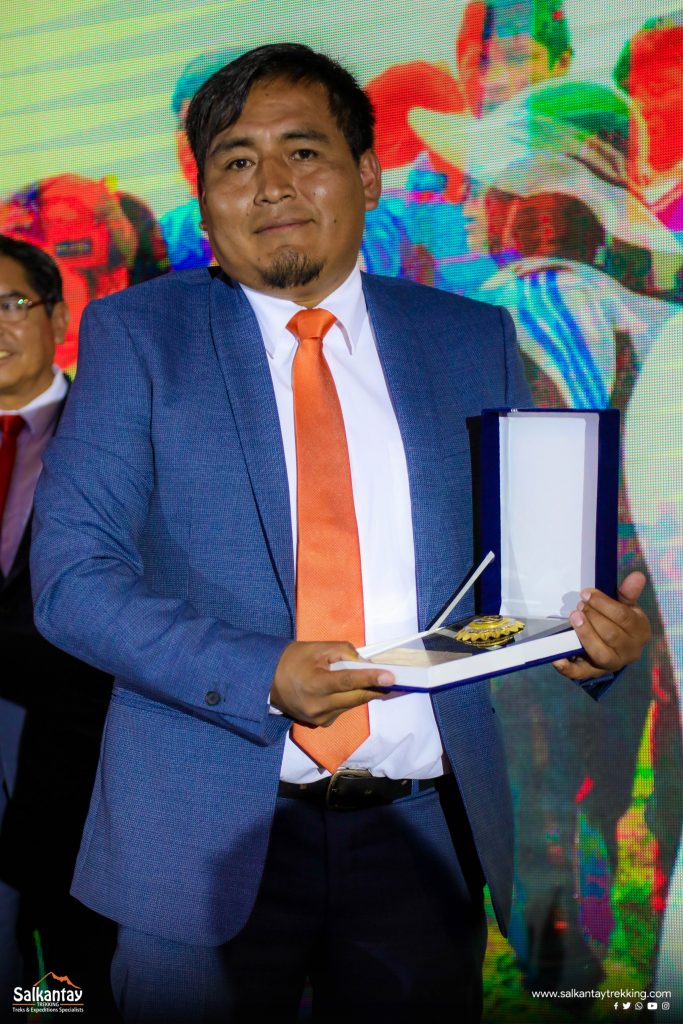 Mister Edgar Catunta, General manager of Salkantay Trekking