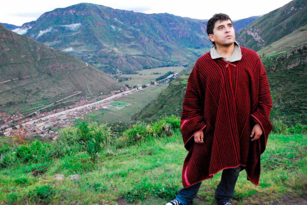 William Luna at the Sacred Valley in Cusco