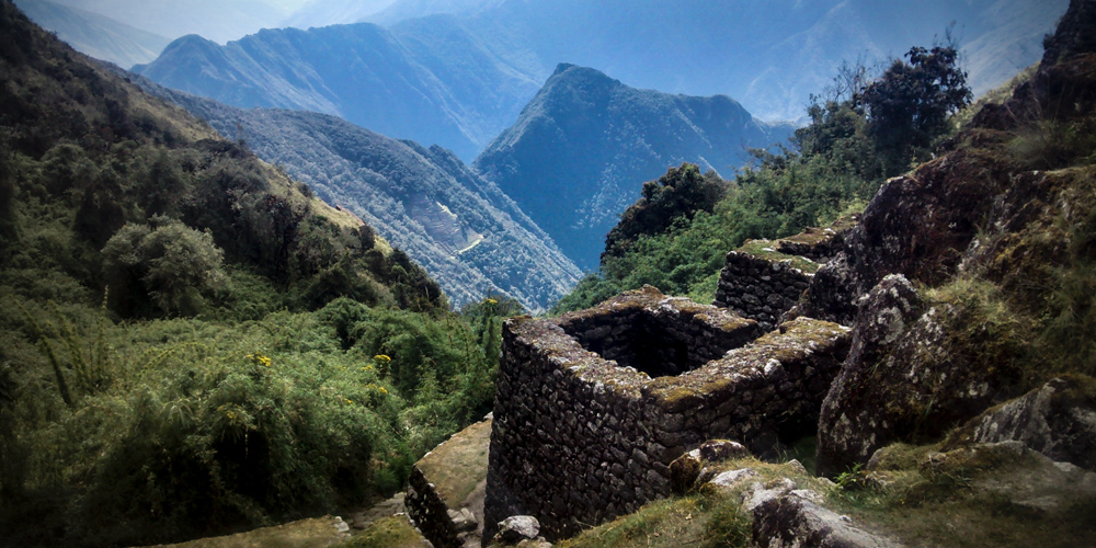 Inca trail landscape