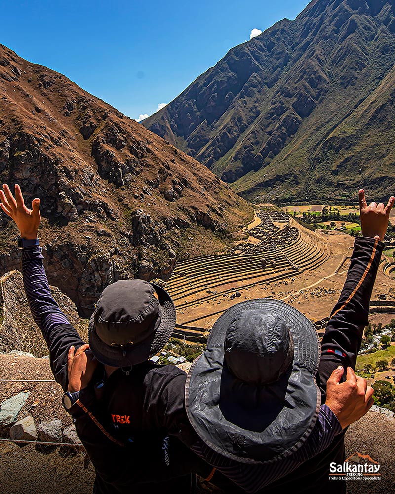 Llactapata Archaeological Site on the Inca Trail