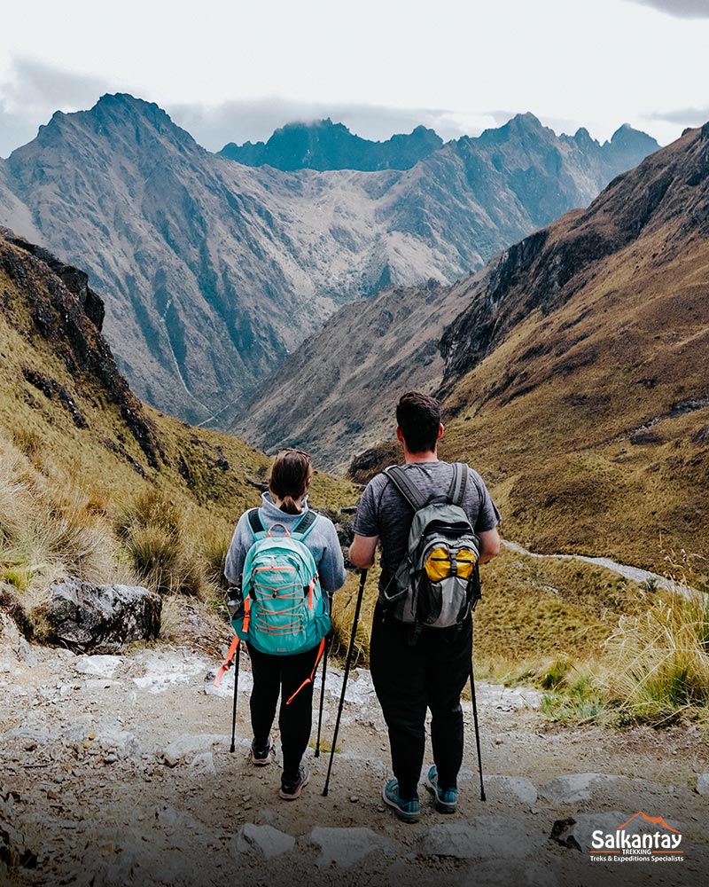 Warmiwañusca or Dead Woman's Pass on the Inca Trail