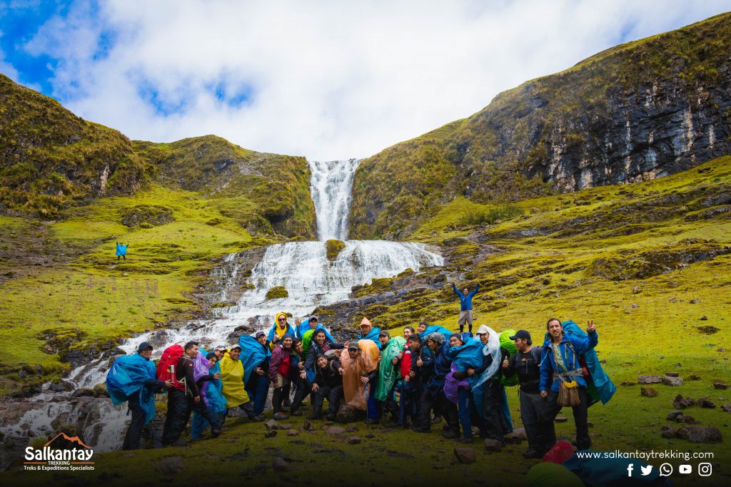 Group of Salkantay Trekking guides on Lares trail