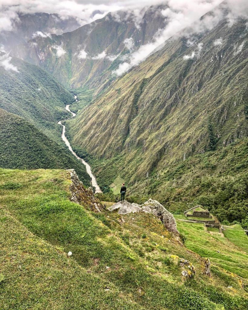 Mountains and river