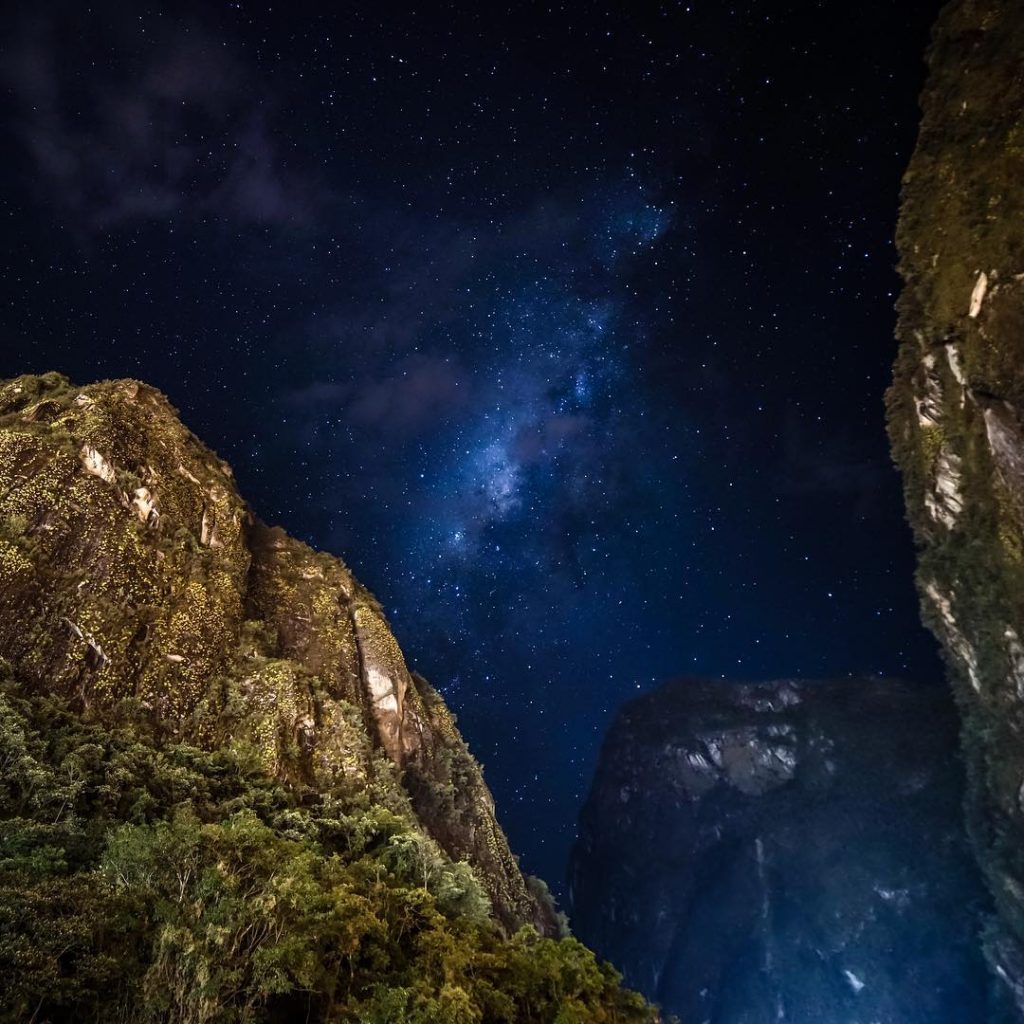Stars and mountains