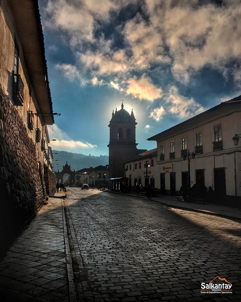 Architecture of Cuscos streets