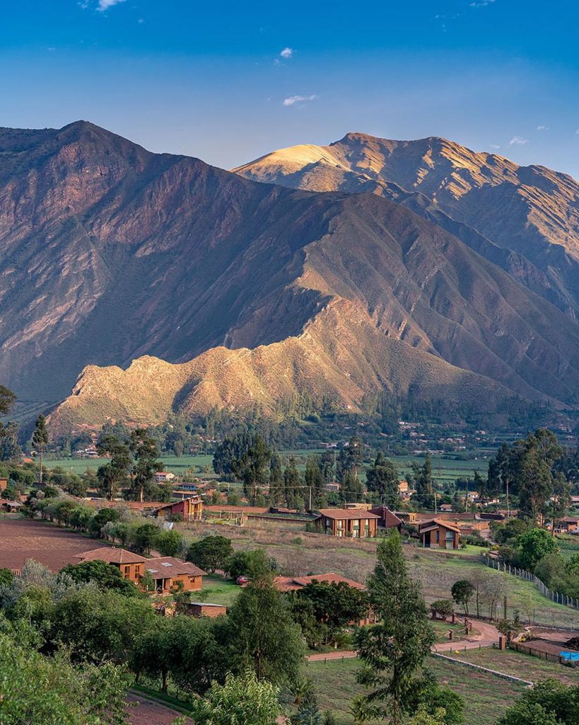 Urubamba is a Peruvian town. It is also the capital of the Urubamba district and of the Urubamba province, in the Cusco region.