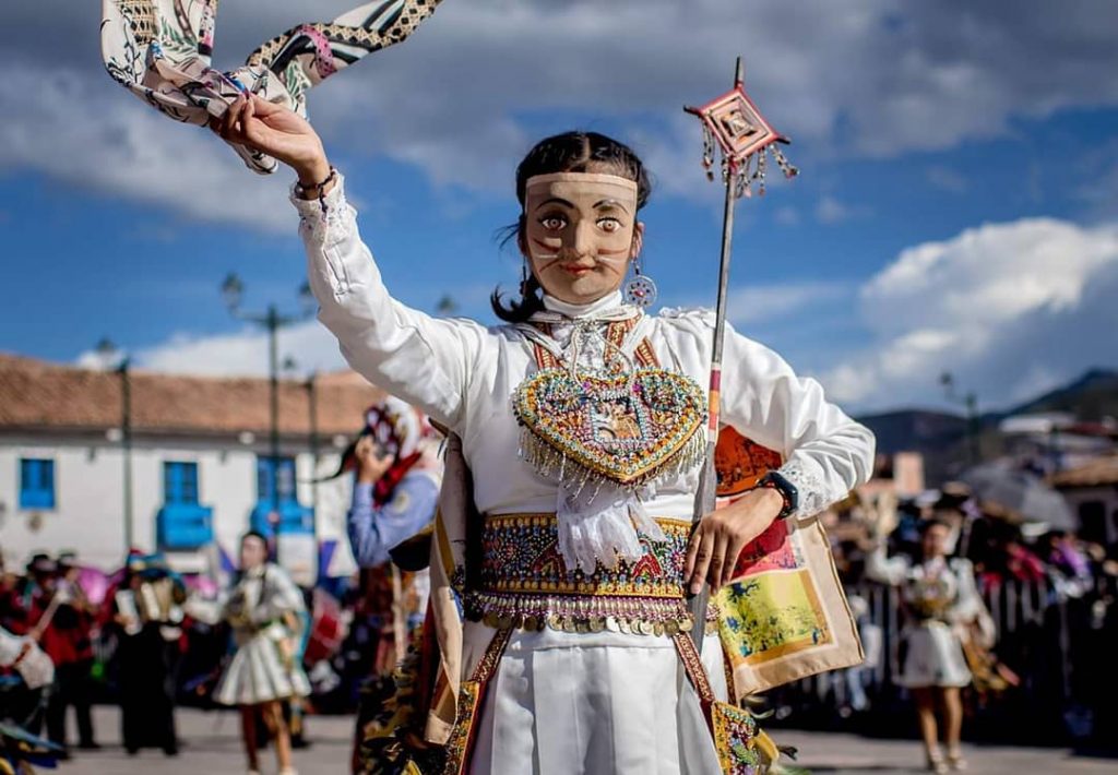 Girl in traditional oufit