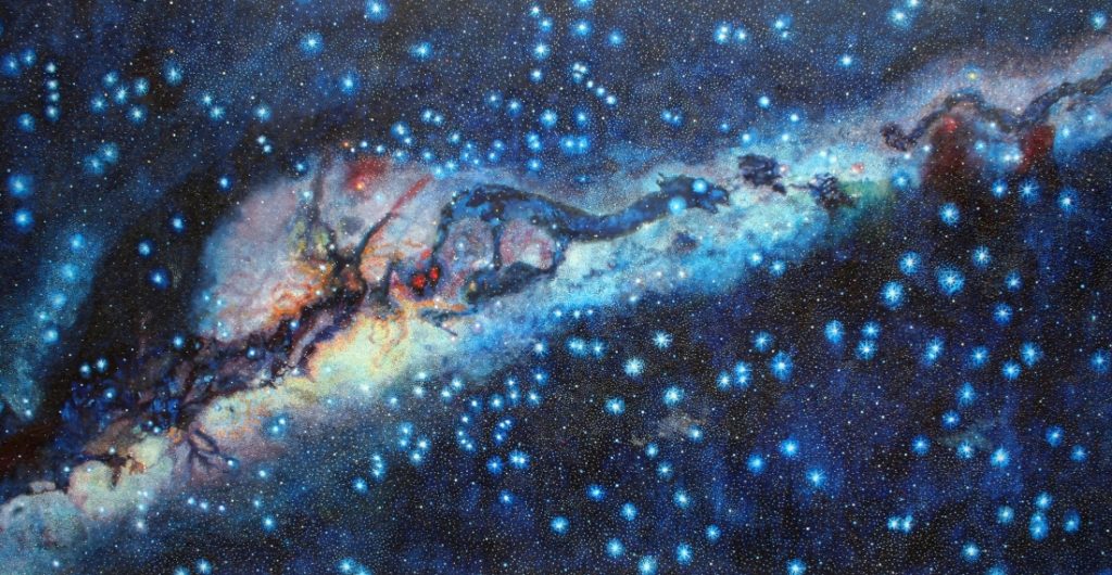 Painting of the milky way