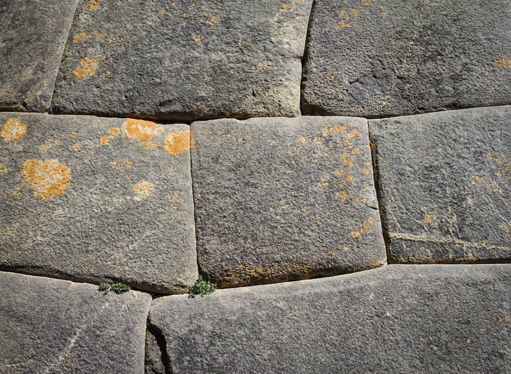 Inka stone wall