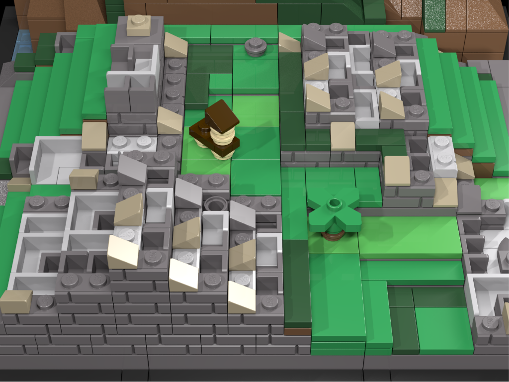 Machu Picchu Lego Model