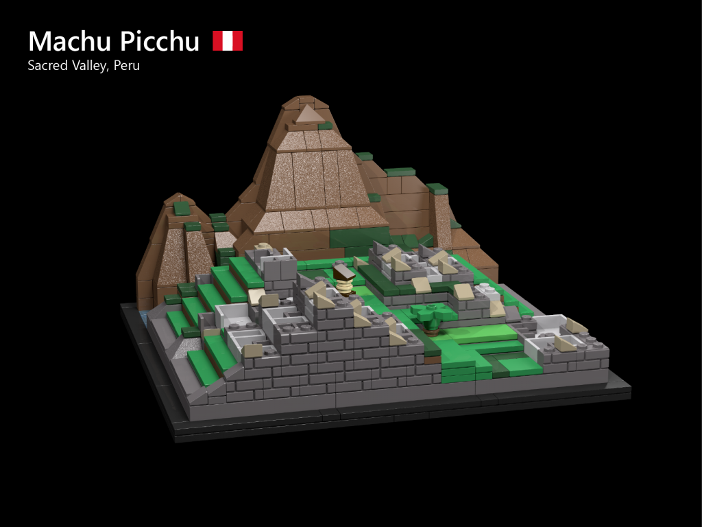 Machu Picchu in Lego