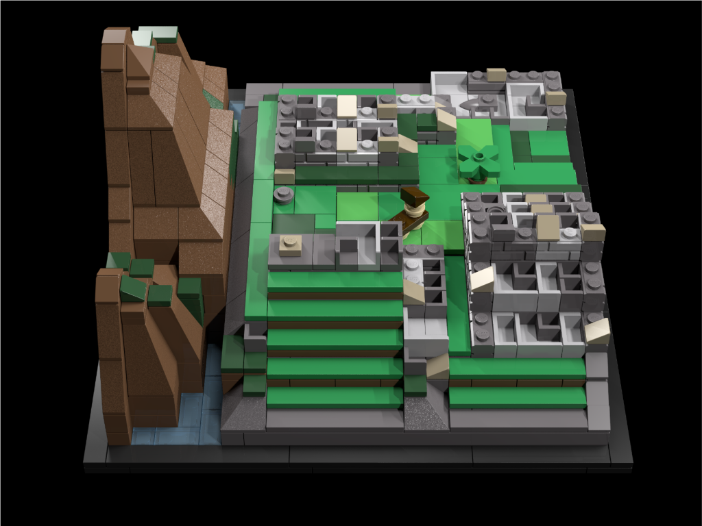 Machu Picchu Lego Model