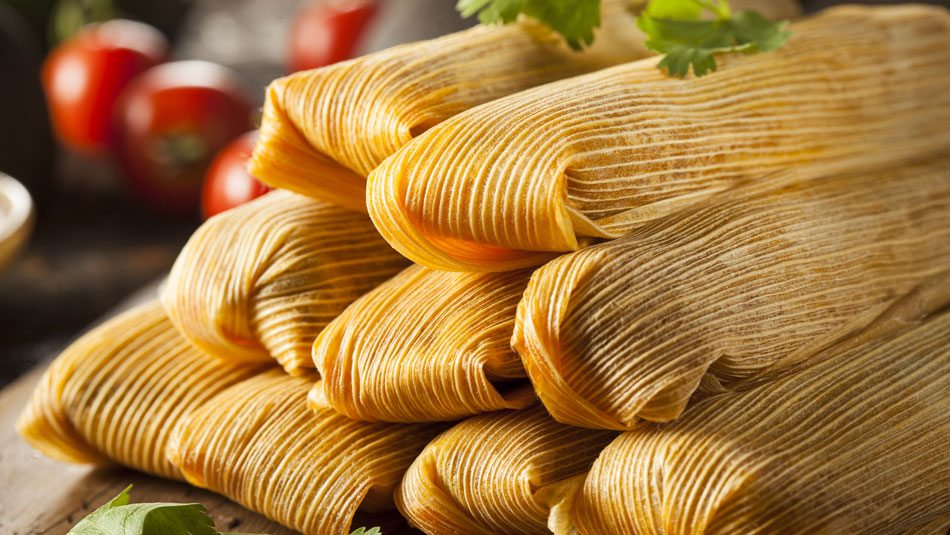 Tamales made from the corn of the Sacred Valey.