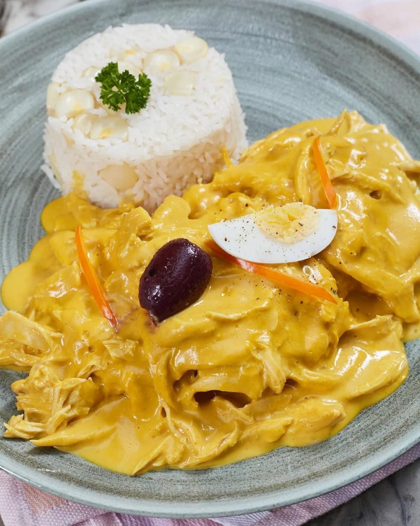 aji gallina food peru