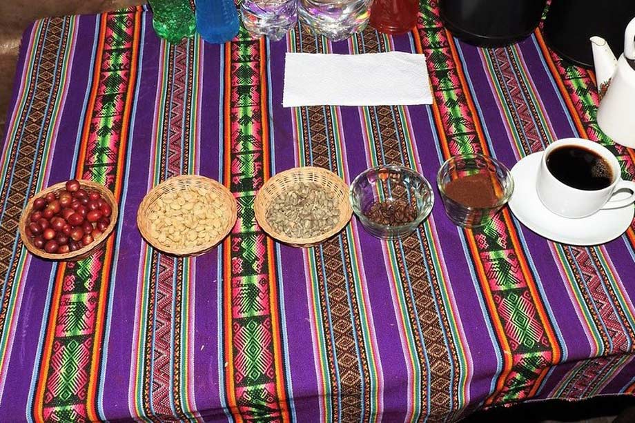 Coffee comes from La Convencion, Cusco