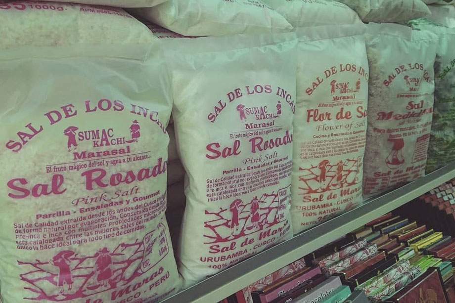 Pink salt from the Andes