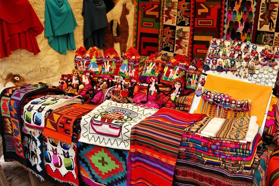 Souvenirs with many colors.