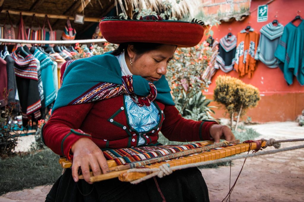 Weavings from Cusco, artisan products in Cusco