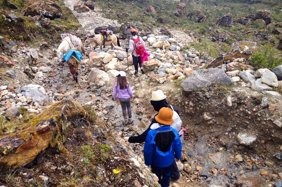 Kids can do it the Salkantay Trek