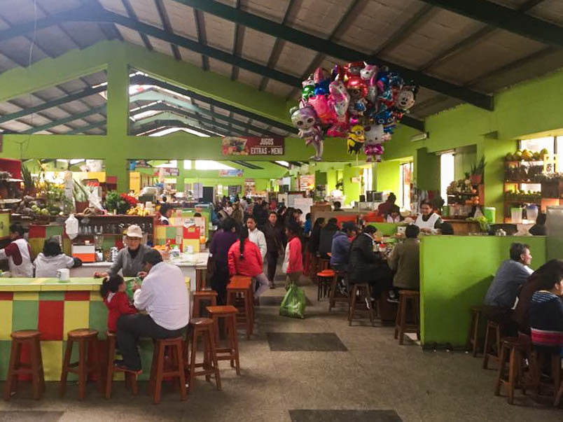 Market peruvian chinese cuisine food