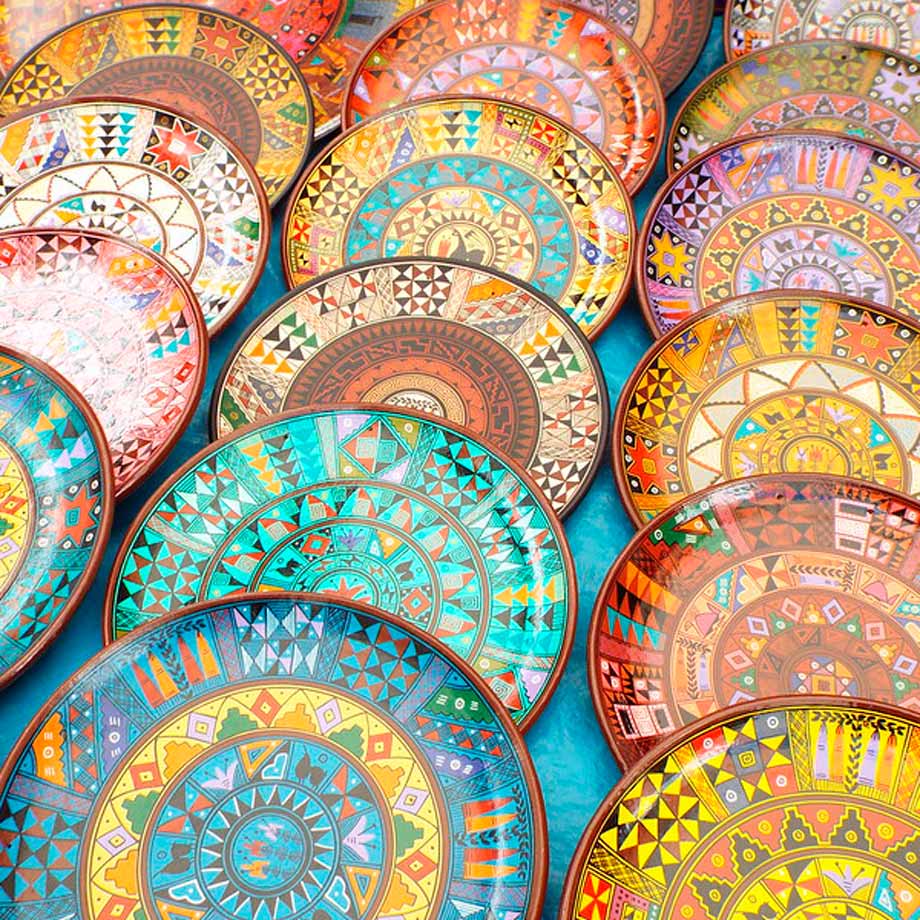 Pottery, ceramics Cusco