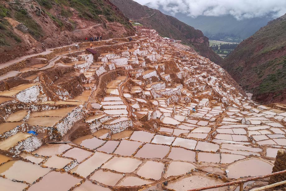 Salt Mines at Maras, Maras Moray, Sacred Valley of te Incas