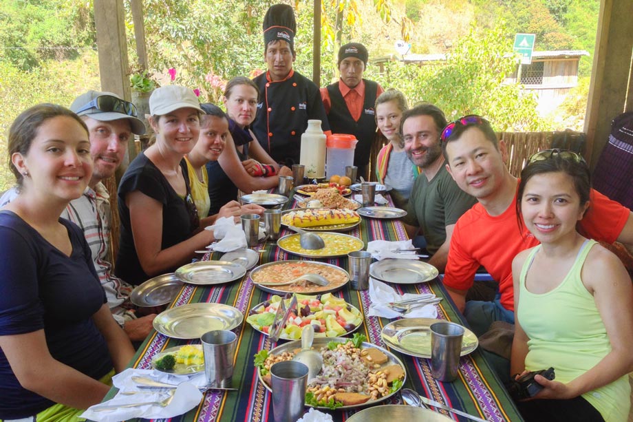 Try a variety of peruvian dishes gastronomy