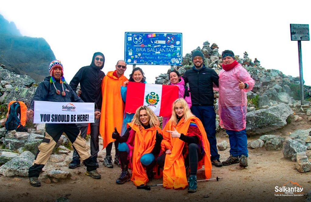 salkantay trek in rainy season