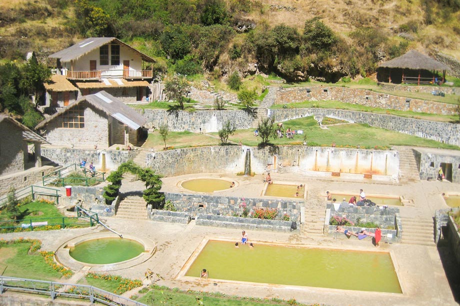 Great hot springs are those at Lares