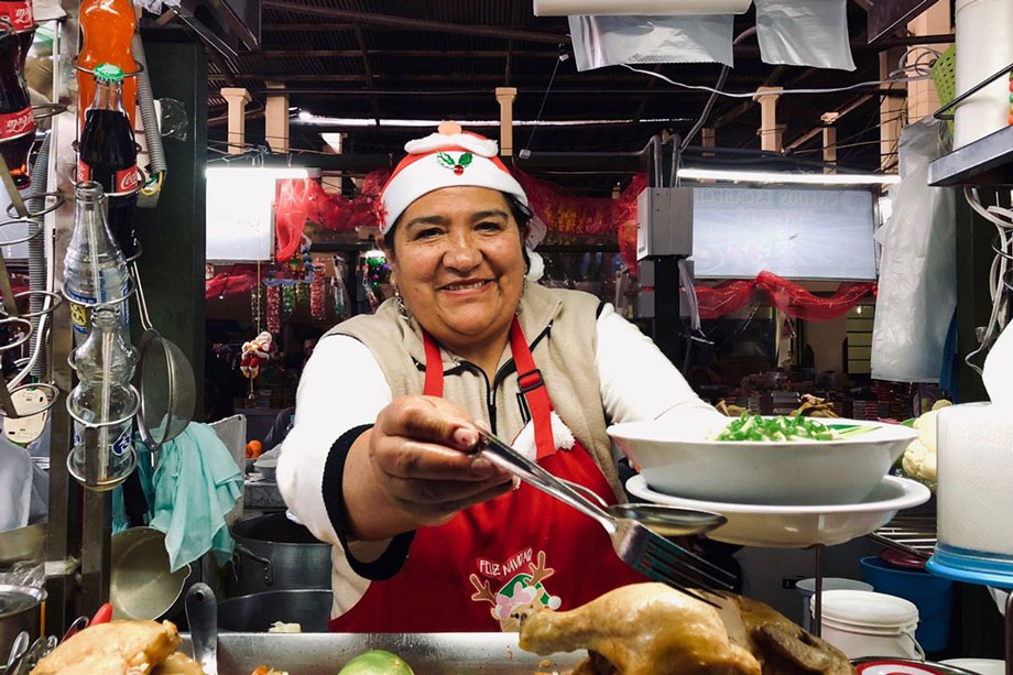 Caldo de Gallina, chicken soup, Peruvian Christmas Food