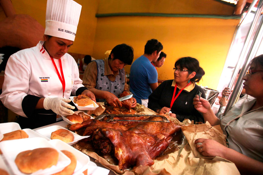 Pork (Lechon), Peruvian Christmas Food