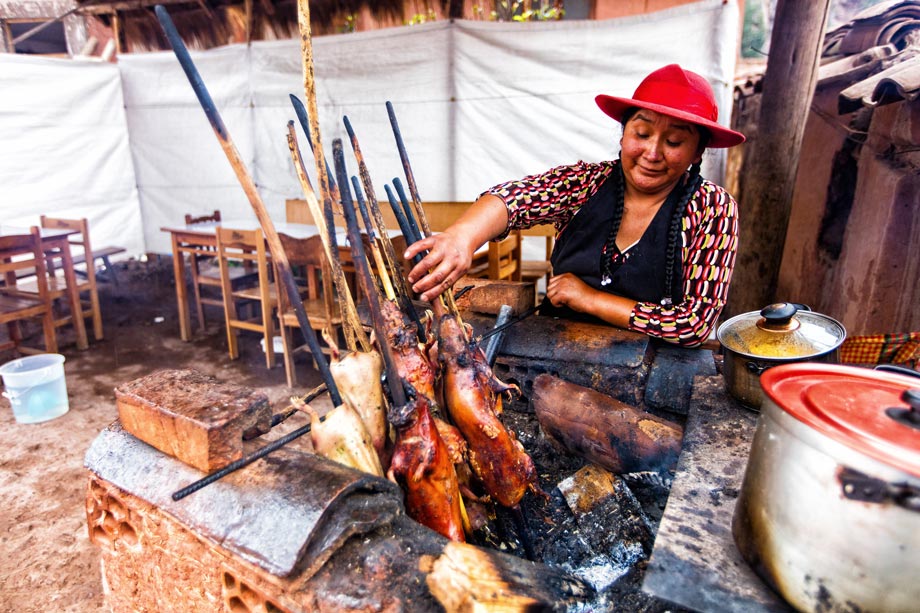 Try Guinea Pig on a Stick, Lamay, Sacred Valley