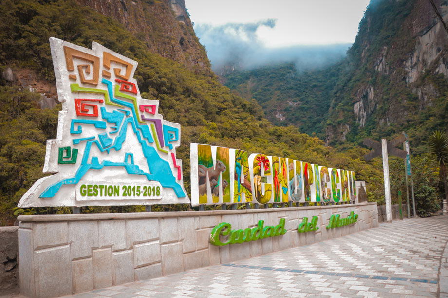 Aguas Calientes is a city in the Urubamba River Valley in southeastern Peru.