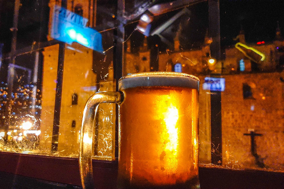 Most Peruvians drink beer