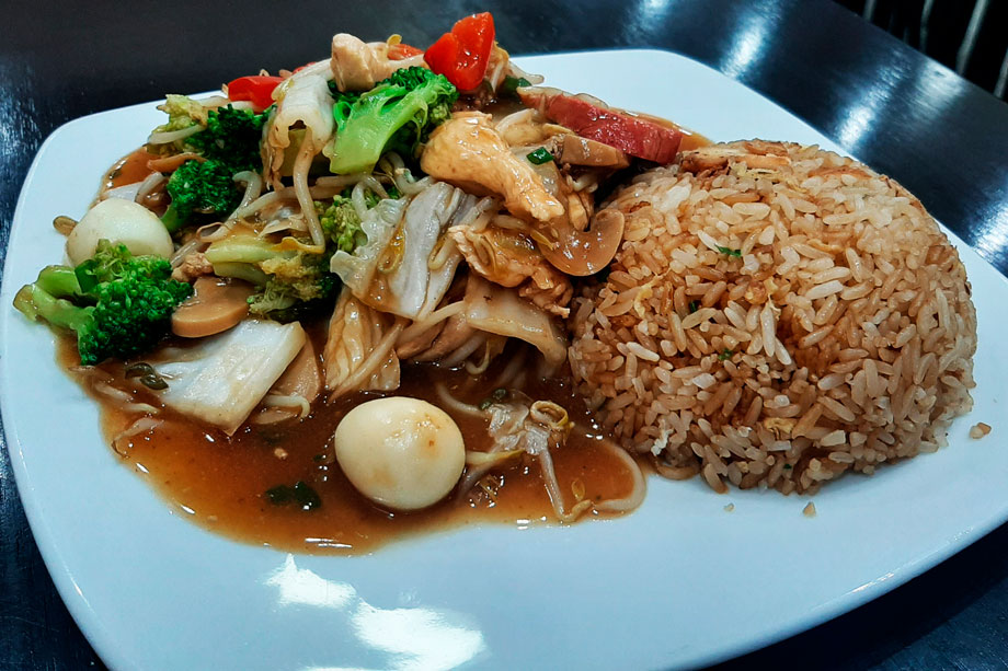 Chifa is the Peruvian version of Chinese food