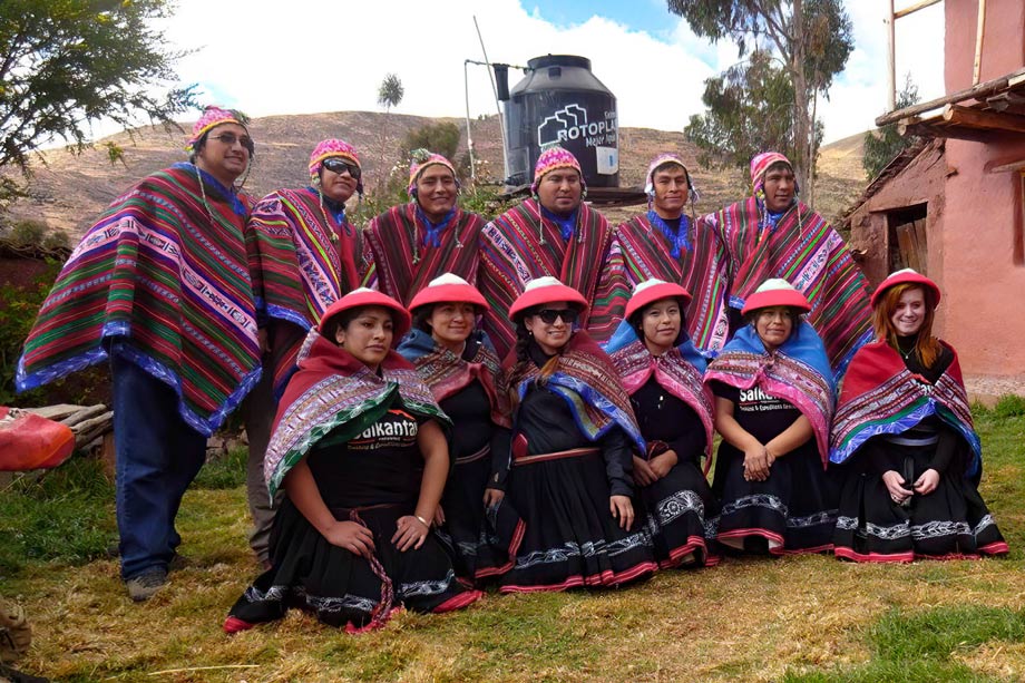 The locals in Cusco are extremely friendly.