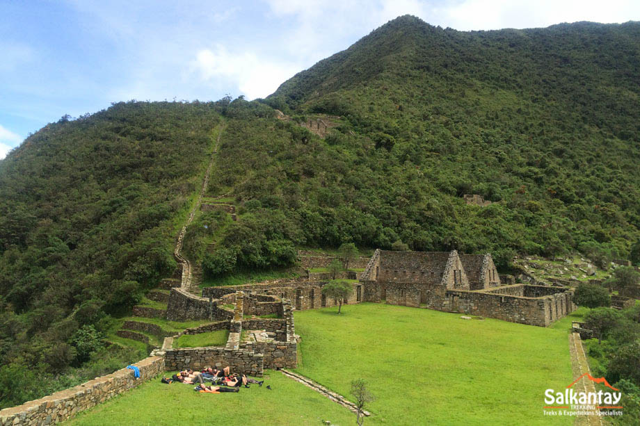 Choquequirao, inca citadel in Cusco