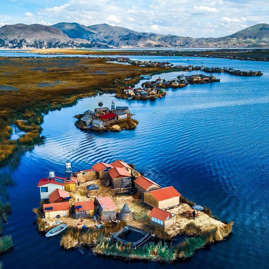 Puno is a city in southern Peru located next to Lake Titicaca, one of the largest lakes in South America and the highest navigable body of water in the world.