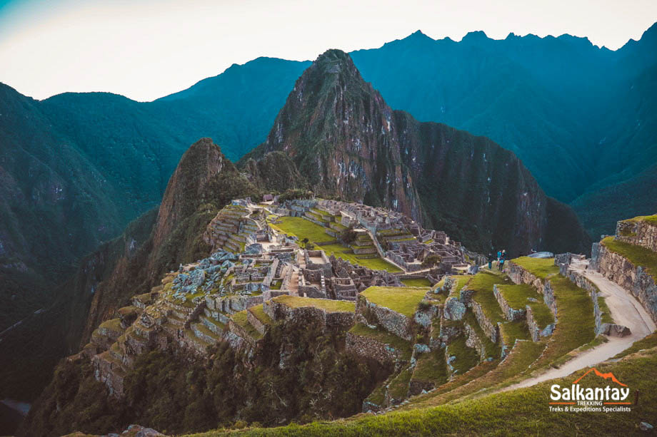 Inca citadel of Machu Picchu.