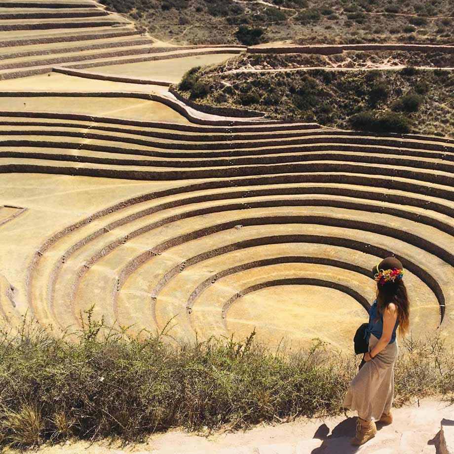 Moray is an archaeological site that is located near Cusco