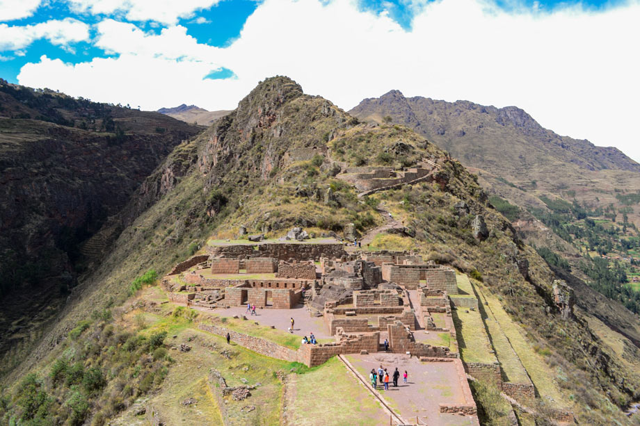 Pisac Archaeological Complex in the Sacred Valley.
