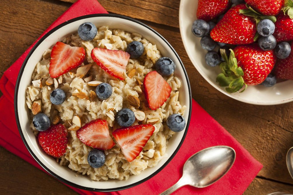 Oatmeal with fruit