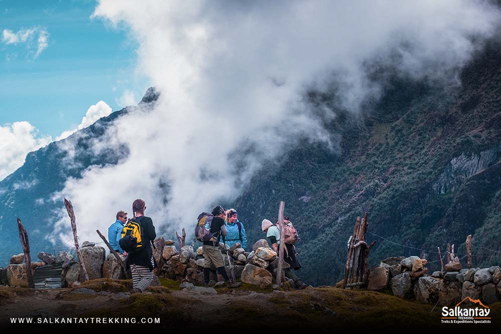 Salkantay trail to Machu Picchu