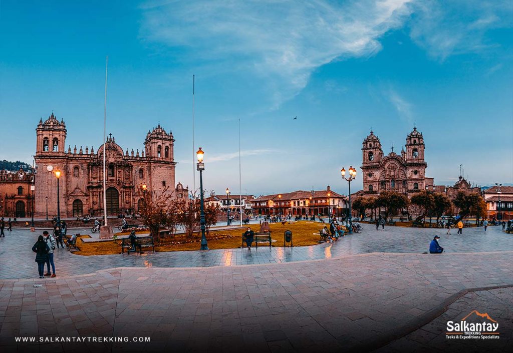 Main Square Cusco. Most instagrammable places in Cusco