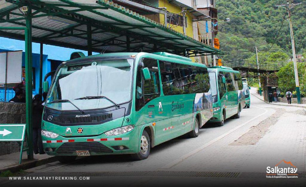 CONSETTUR Bus to Machu Picchu