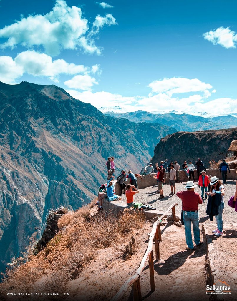 The Colca canyon is one of the most impressive and deepest in the world.