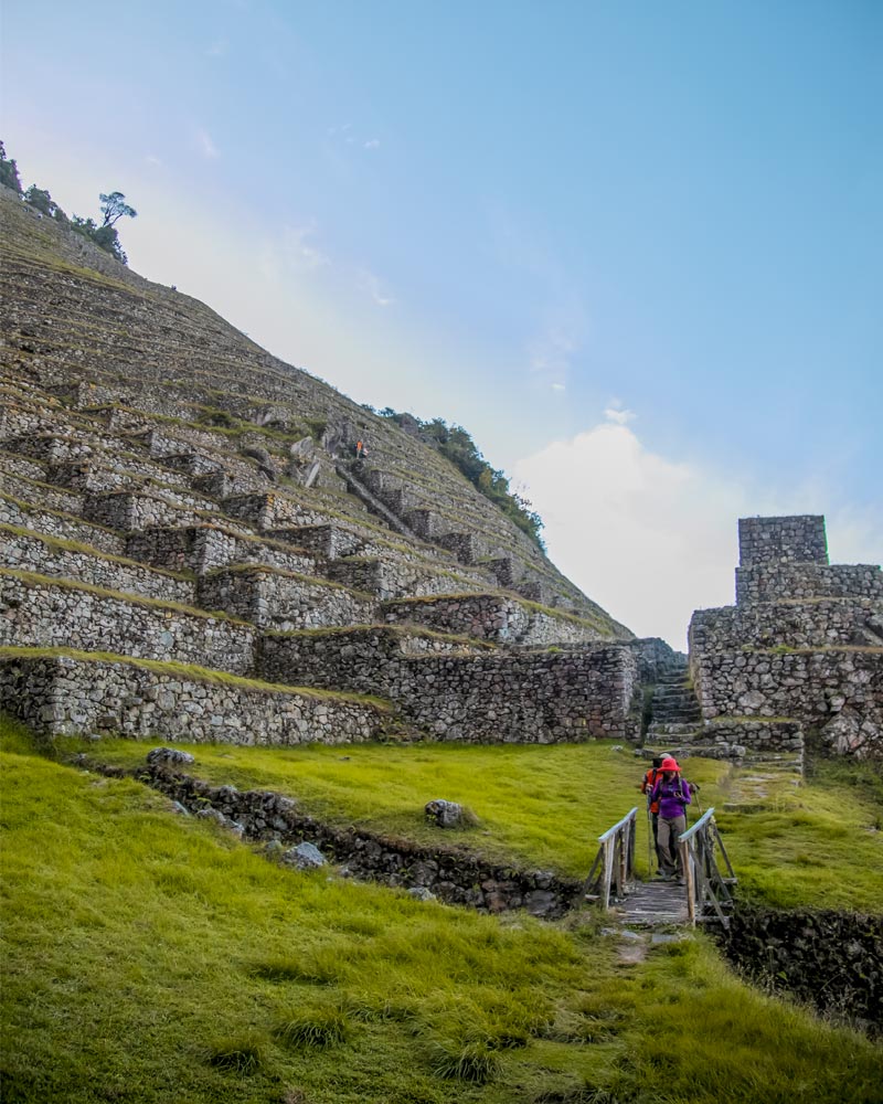 Intipata Archaeological Center on the Inca Trail