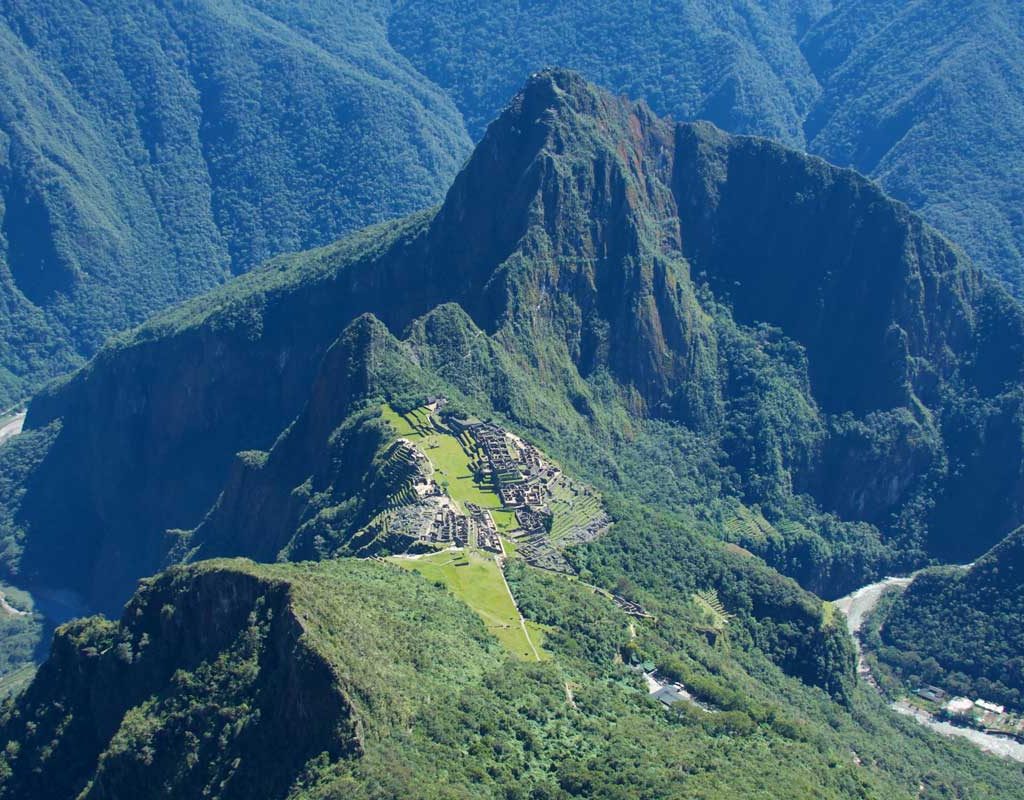 Machu Picchu located in the Cusco region